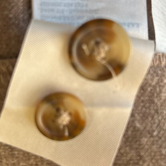 H&M SZ M Light Mocha Relaxed Fit Utility Jacket / Shacket Preppy Ranch Wardrobe - Picture 11 of 11